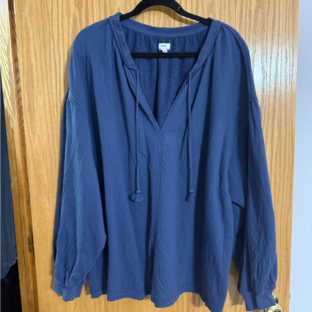 Aerie Blue sweatshirt XL